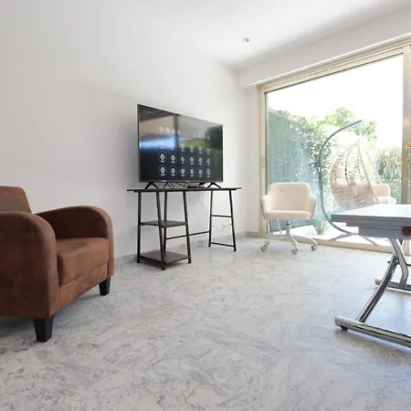 Apartment Roses Des Mers - Standing 2 Prs - Clim - Parking Antibes