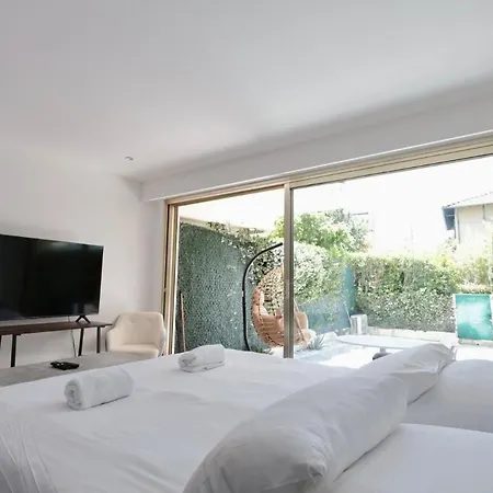 Roses Des Mers - Standing 2 Prs - Clim - Parking Apartment Antibes